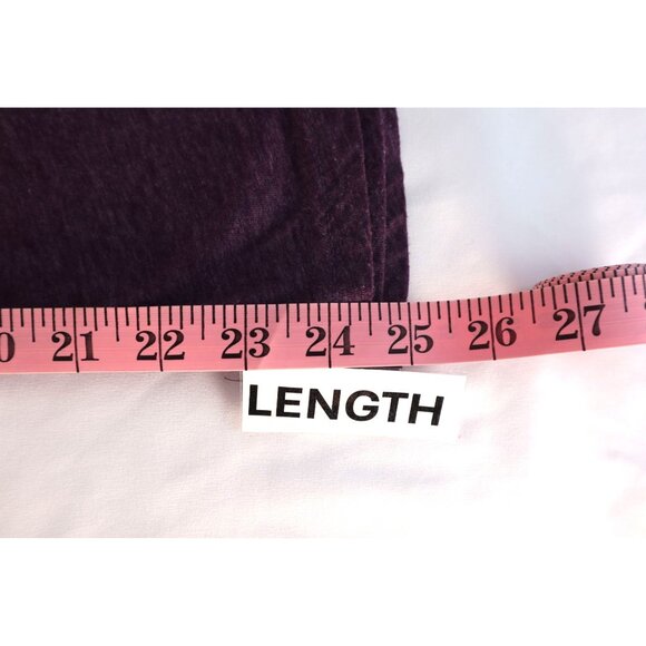 Vail Colorado Hoodie Long Sleeve Purple Graphic Top V-Neck Women's Size Medium - Picture 11 of 13